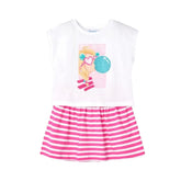 Mayoral Girls Skirt Set Fuchsia